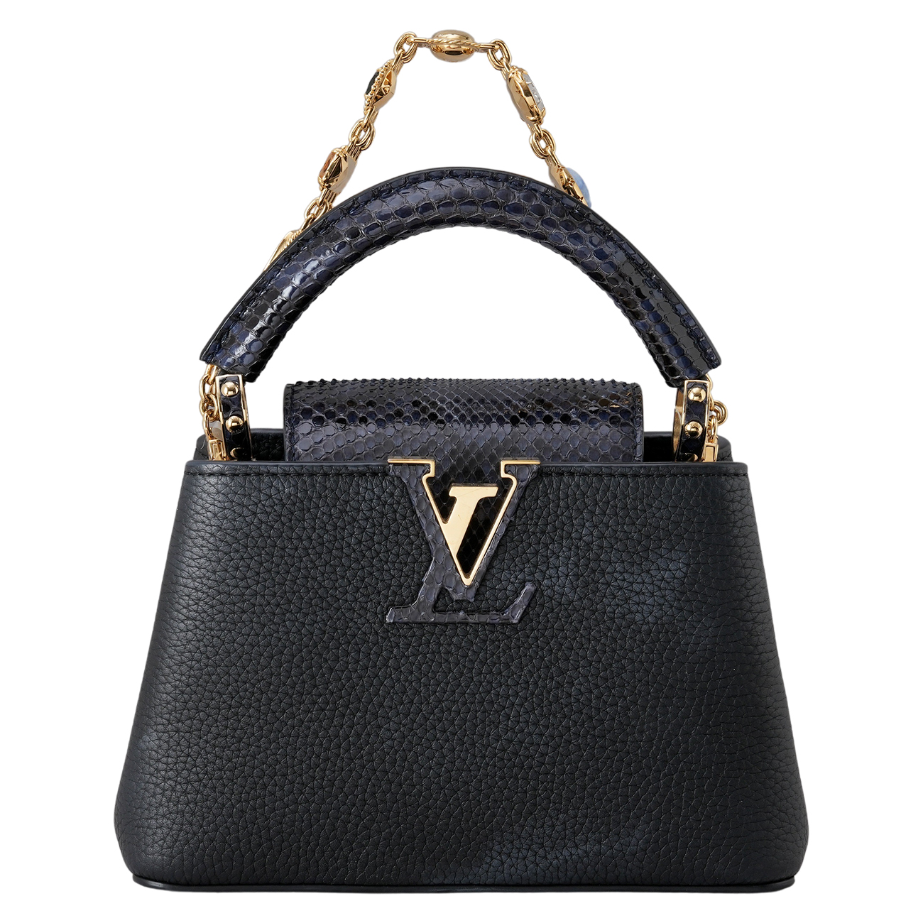 LOUIS VUITTON(USED)루이비통 M88963 카퓌신 미니 파이톤
